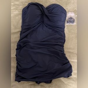 Anne Cole Signature Navy Swimsuit